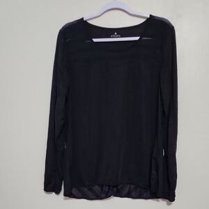 Athleta Women's Classic Black Long Sleeve Top